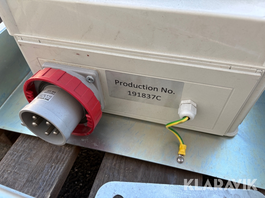 Byggestrømstavler Caverion 2 stk