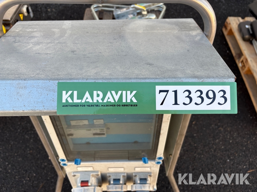 Byggestrømstavler Caverion 2 stk