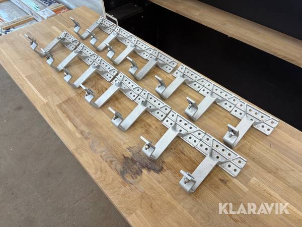 Tagkroge Renusol i aluminium 14 styk