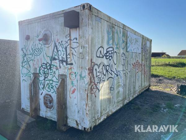 Værksteds container Graaff 20 fod