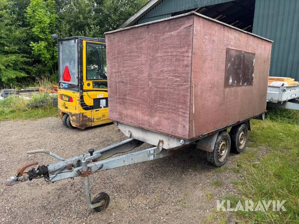 Lukket trailer Brenderup