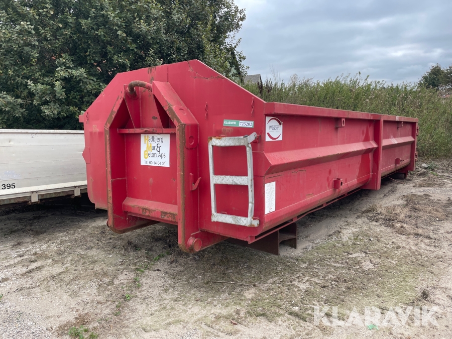 Container med kroghejs