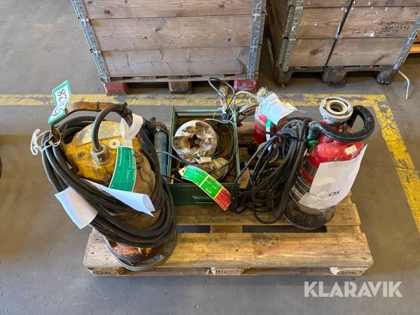 Pumper blandet lot