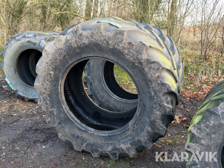 Landbrugsdæk Michelin 650/65R34 2 styk