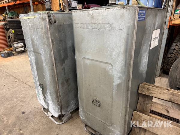 Spilde olie tank Nau Duplo 2 styk