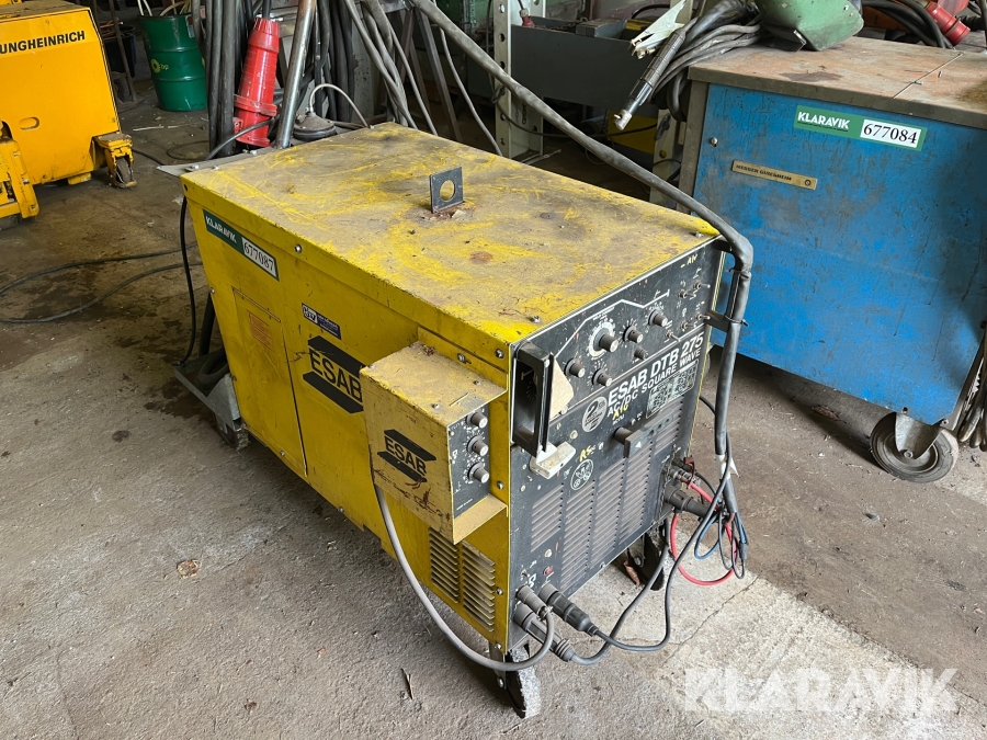 Svejsemaskine ESAB DTB 275 AC/DC TIG svejser