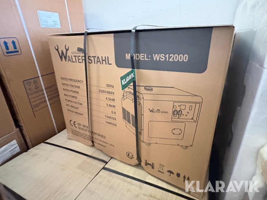 Generator Walther Stahl WS12000