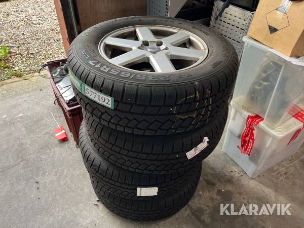 Hjul Continental 235/65R17 vinterdæk