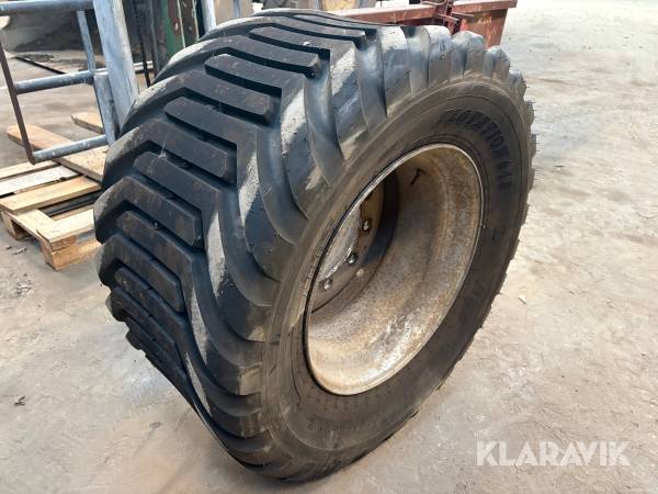 Dæk med fælg BKT - 1 styk