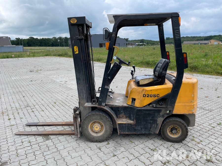 Diesel Truck Daewoo D20SC-2, Kerteminde, Klaravik auktioner