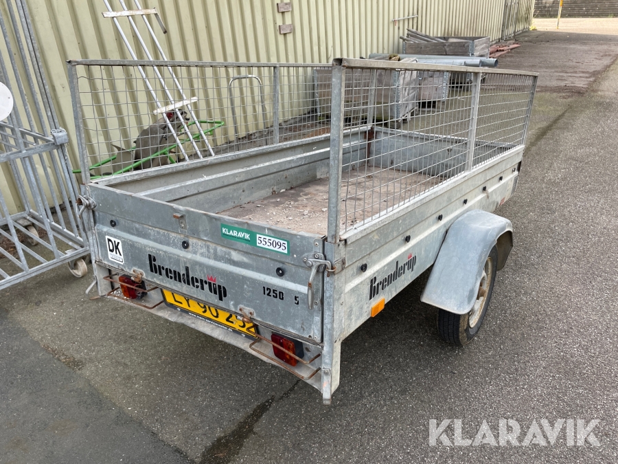 Trailer 500kg Brenderup, Vordingborg, Klaravik Auktioner