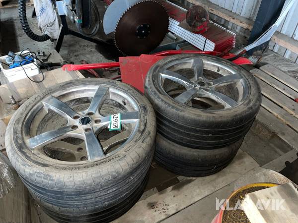 Hjul Sava 255/40R19 med alufælge 4 styk
