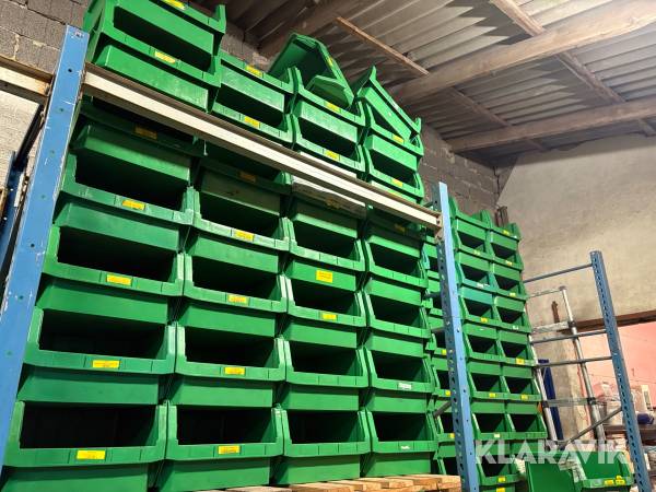 Plastkasser 50 styk