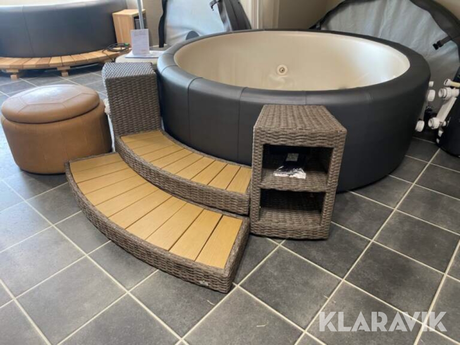 Spa trappe Rattan