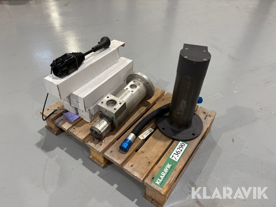 Joysticks og støtteben - samlet lot