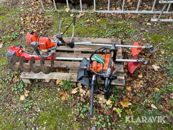 Have maskiner Stihl, Echo, Boss  4 styk