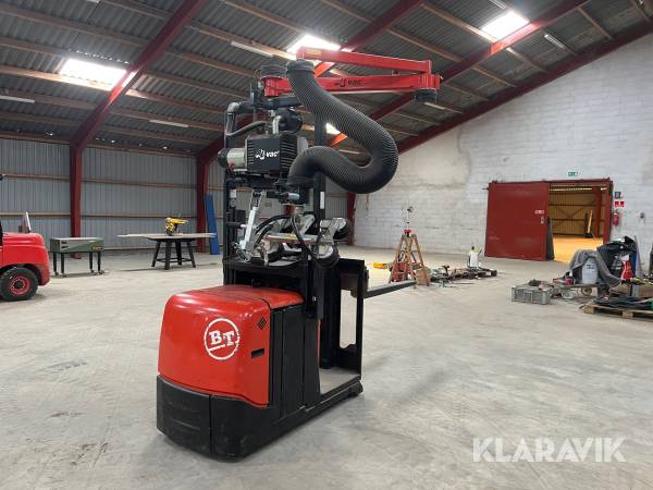 Elstabler BT OSE100 med al-vac kran med sug