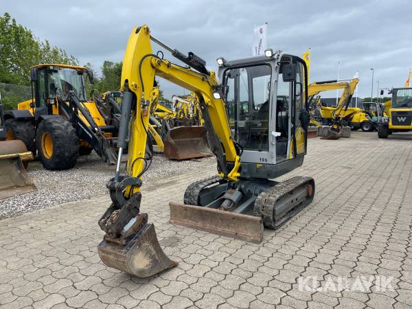 Minigraver Wacker Neuson ET24 med Tiltfunktion