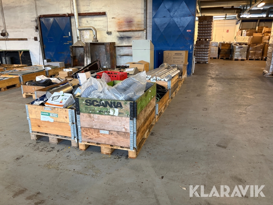 Blandet lot - 17 paller