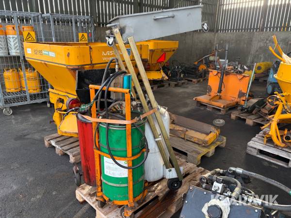 Mobilt olie-/ væskeskifte anlæg