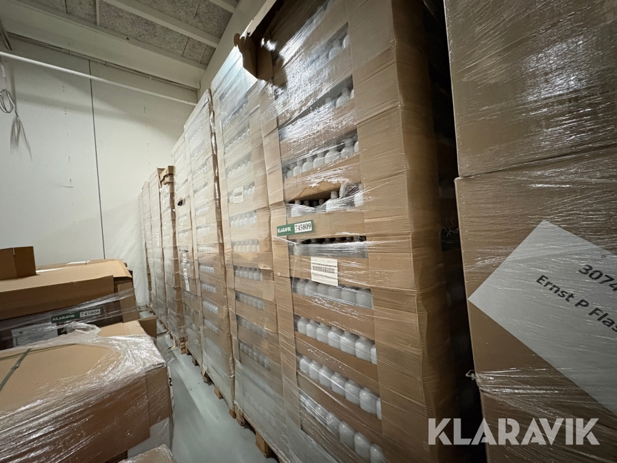 Plastikflasker Ramson JR99 - 8 paller af ca 2000 pr palle