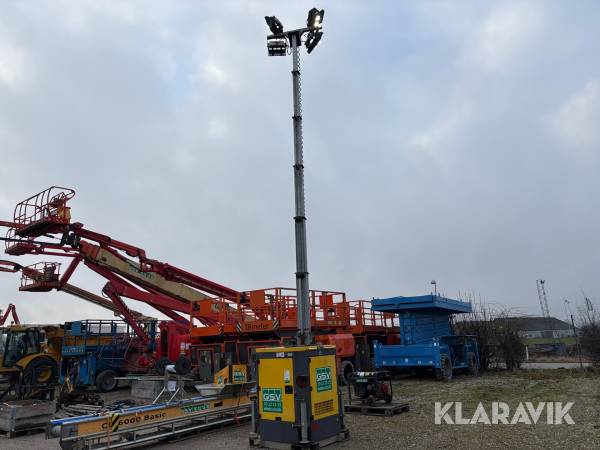 Lystårn Atlas copco Hilight b5+