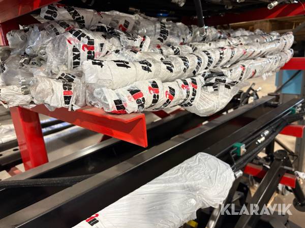 Hydraulik slanger og rør 10 sæt samt ekstra slanger