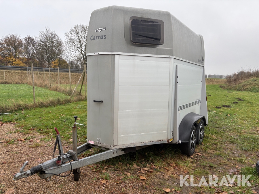 Hestetrailer Humbaur Rapid Carrus aluminiums trailer