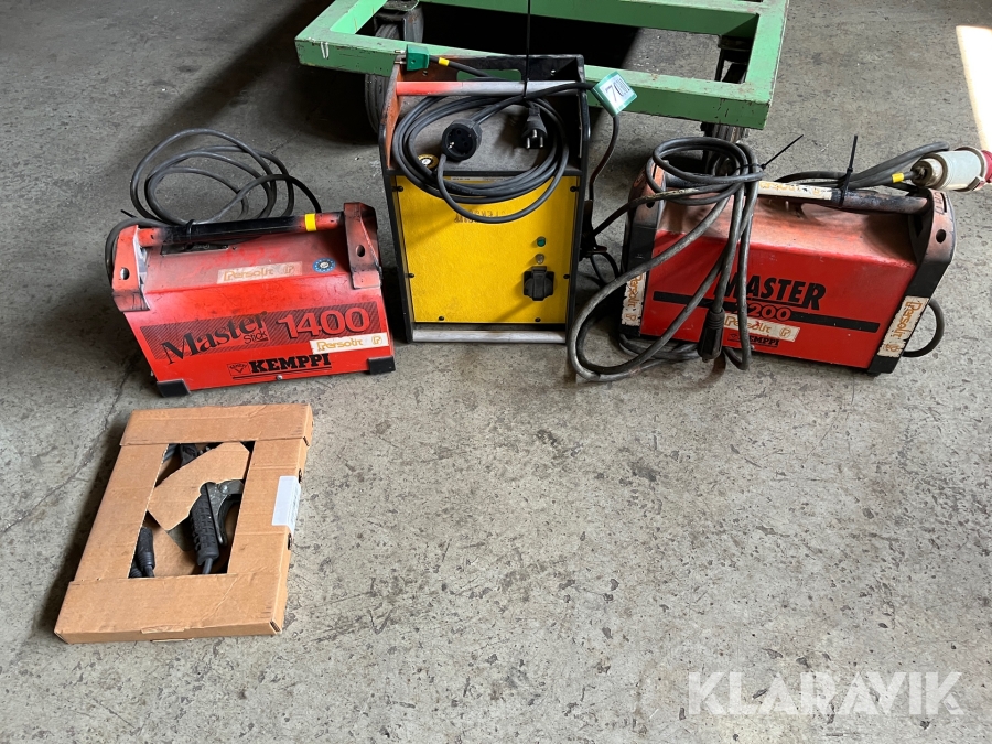 Svejsemaskiner Kemppi 1400/2200 elektrode