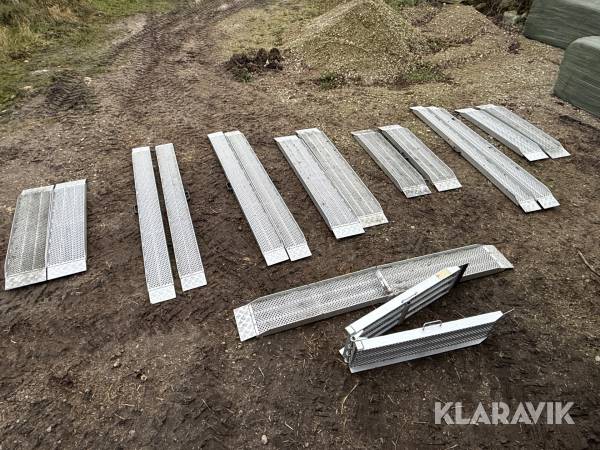 Aluramper PF mobility 8 sæt