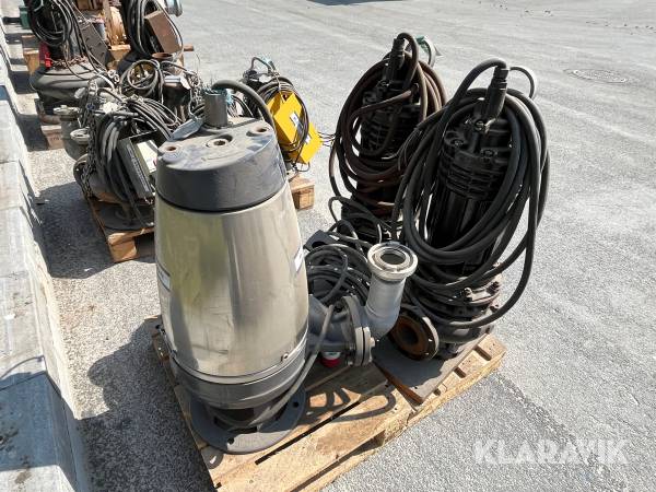 Pumper Grundfos/Hidrostal - 3 styk