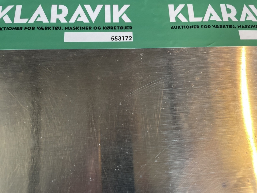 Køkken bordplade rustfristål
