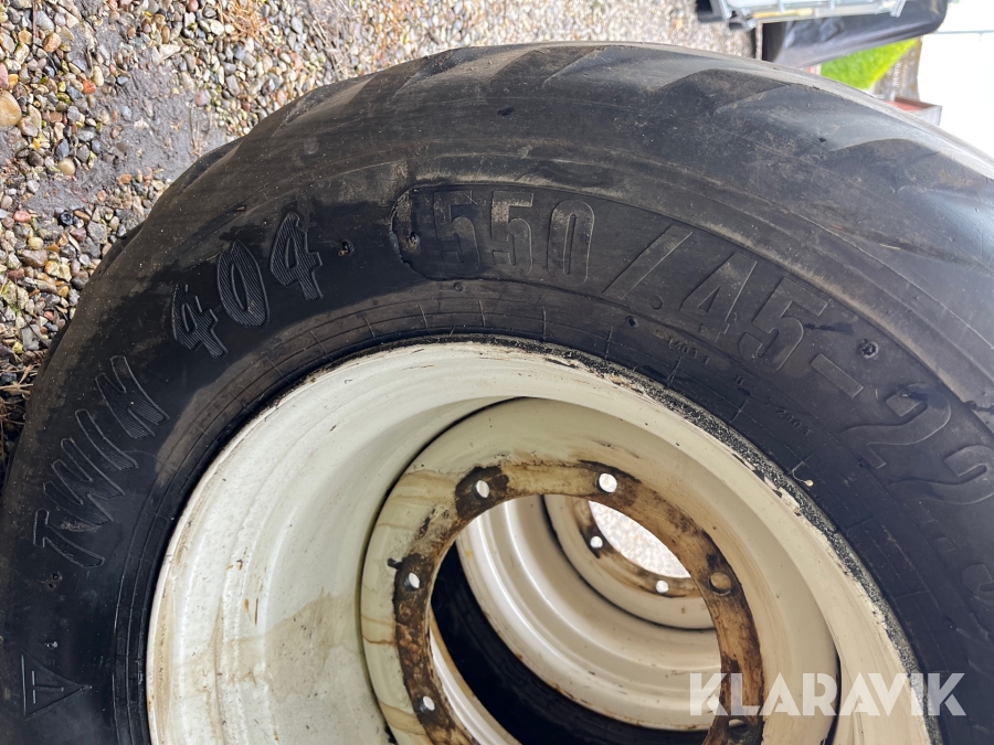 Landbrugshjul Trelleborg 550/45-22.5 - 2 styk