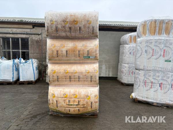 Glasuld isoleringsbatts Isover 34 Murfilt 34 – 190mm, 58,08m²