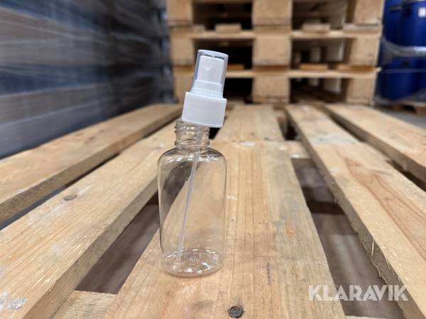 Flaske ovale med fingerpumpe PET flaske