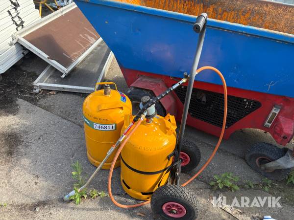 Gasflasker 2 styk