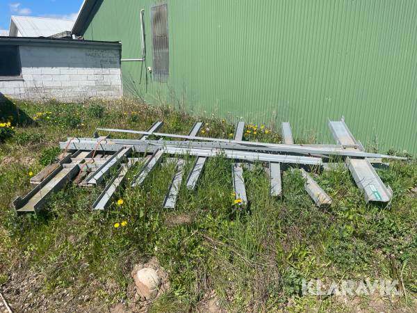 Dobbeltsidet grenreol Galvaniseret