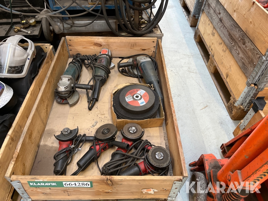 Vinkelslibere Milwaukee Og Bosch