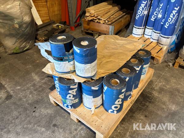 Icopal TopSafe Ny Kulsort – 100 ruller 