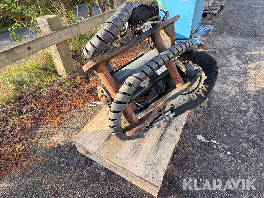 Rotortilt Kinshofer Hydrema skifte