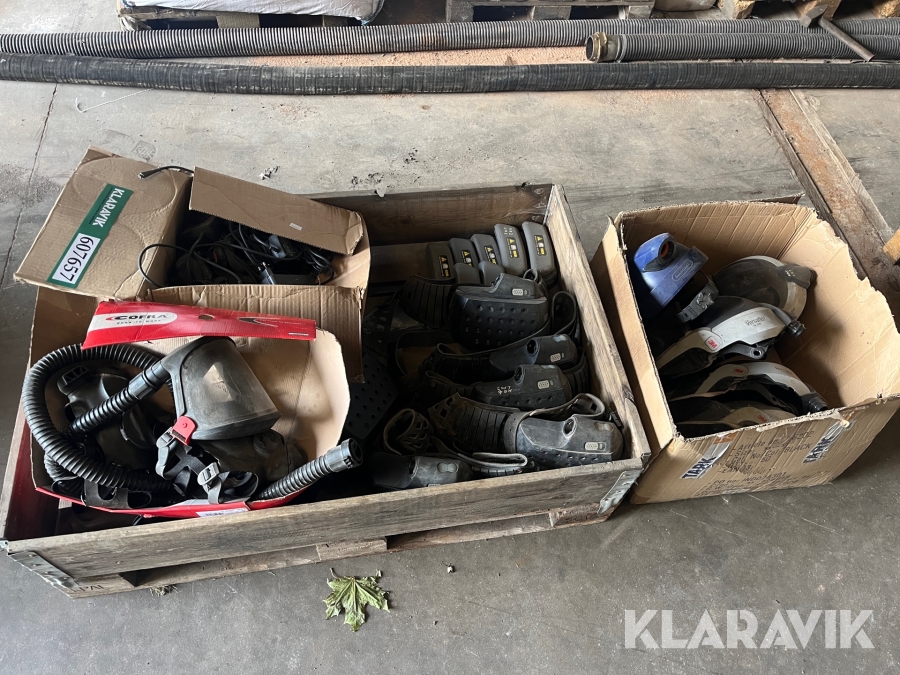 Åndedrætsværn / masker med motorenheder