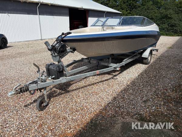 Speedbåd med trailer Crownline 176 BR