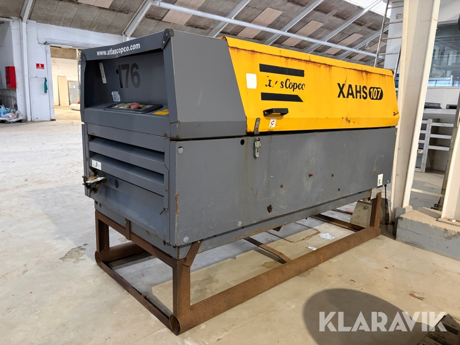 Højtrykskompressor Atlas Copco XAHS 107 12 bar