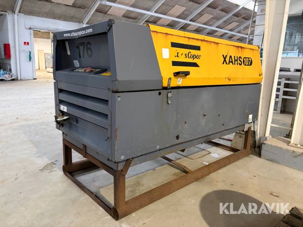 Højtrykskompressor Atlas Copco XAHS 107 12 bar