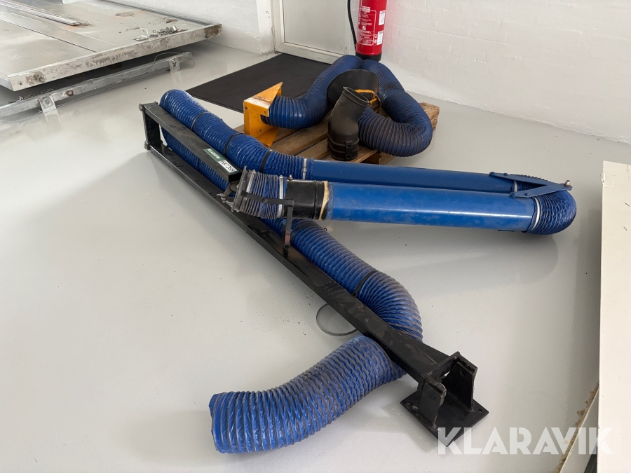 Udsugning Fumex 2 styk uden motor