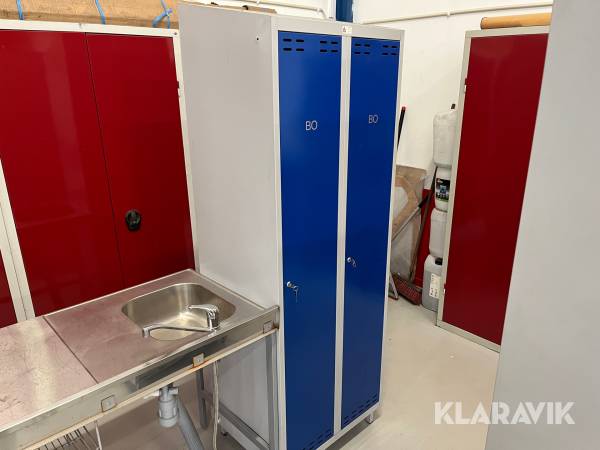 Personaleskabe 2 rum