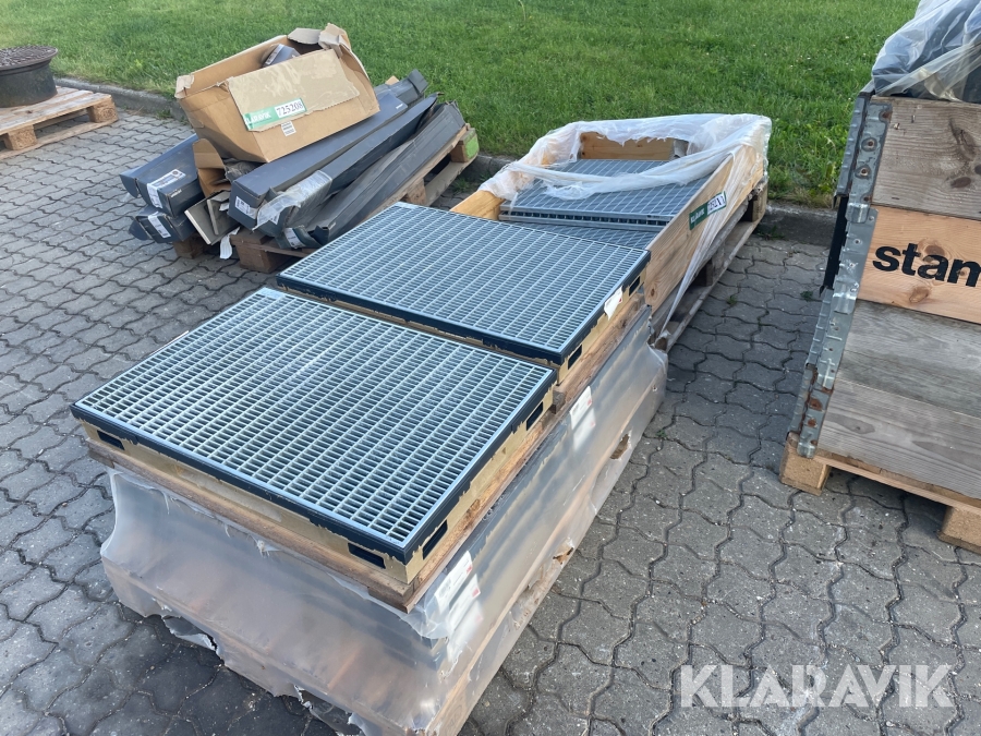 Dør riste Aco 75x50 14 styk