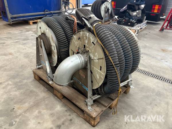 Udsugning til personbiler Nederman 2 styk