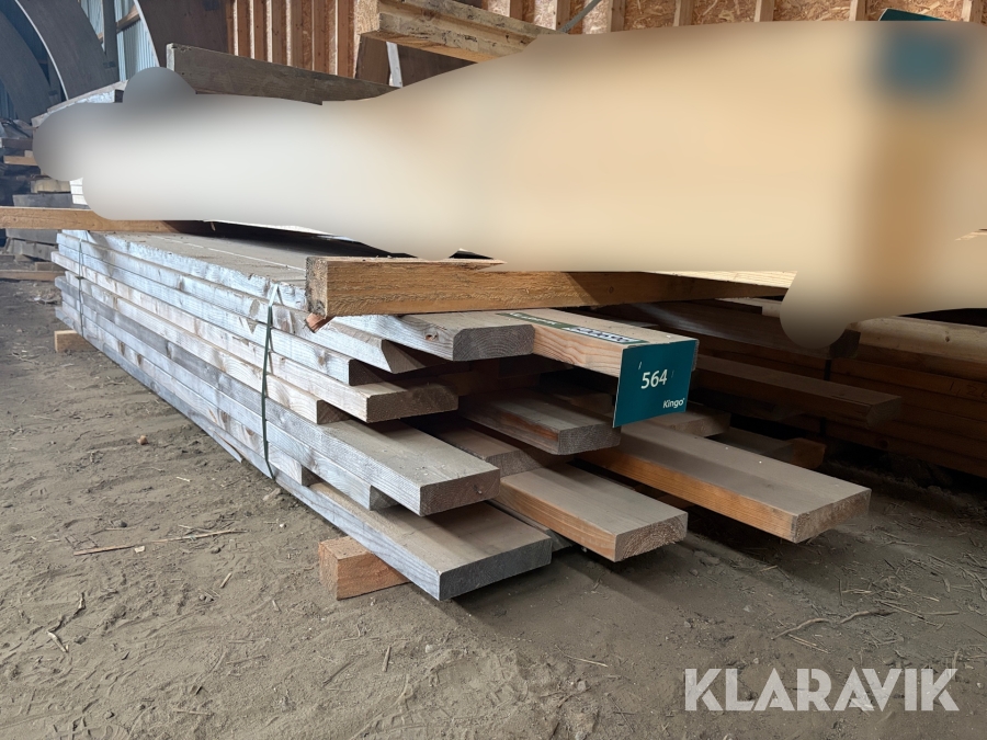 Spærtræ cirka 150 meter (frasorteret C24)