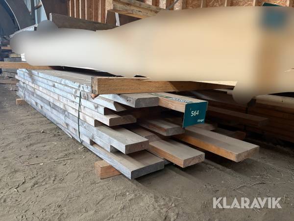 Spærtræ cirka 150 meter (frasorteret C24)